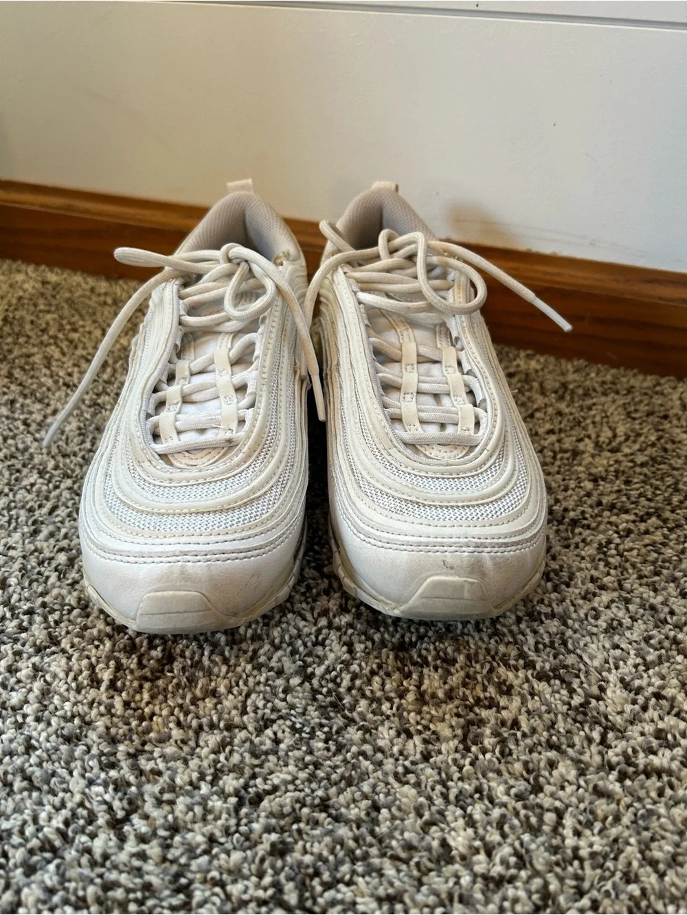 Nike Neutral-Tone Air Max 97 Sneakers in Off-White
